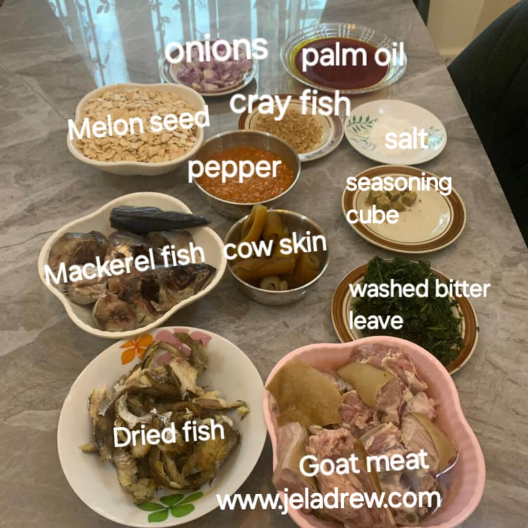 Fresh-ingredients-for-cooking-boiling-egusi-soup