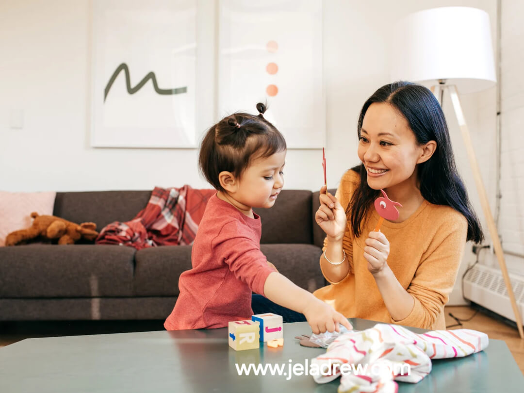 Parent-offering-a choice-to-a-toddler-between-two-toys-encouraging-independence-and-decision-making-toddler-behavior-tips