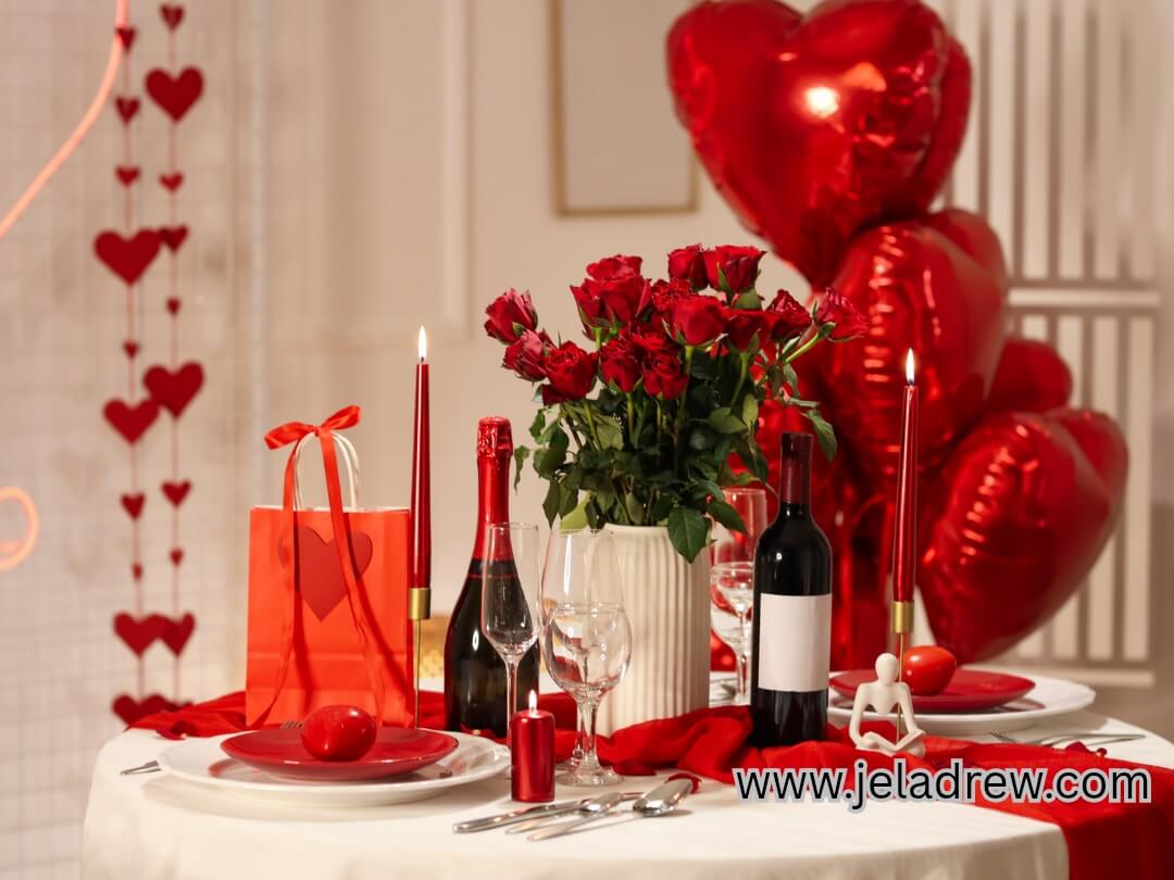 Valentine table