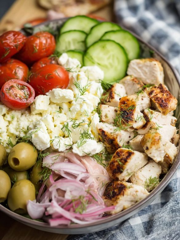 Greek-chiken-power-bowl