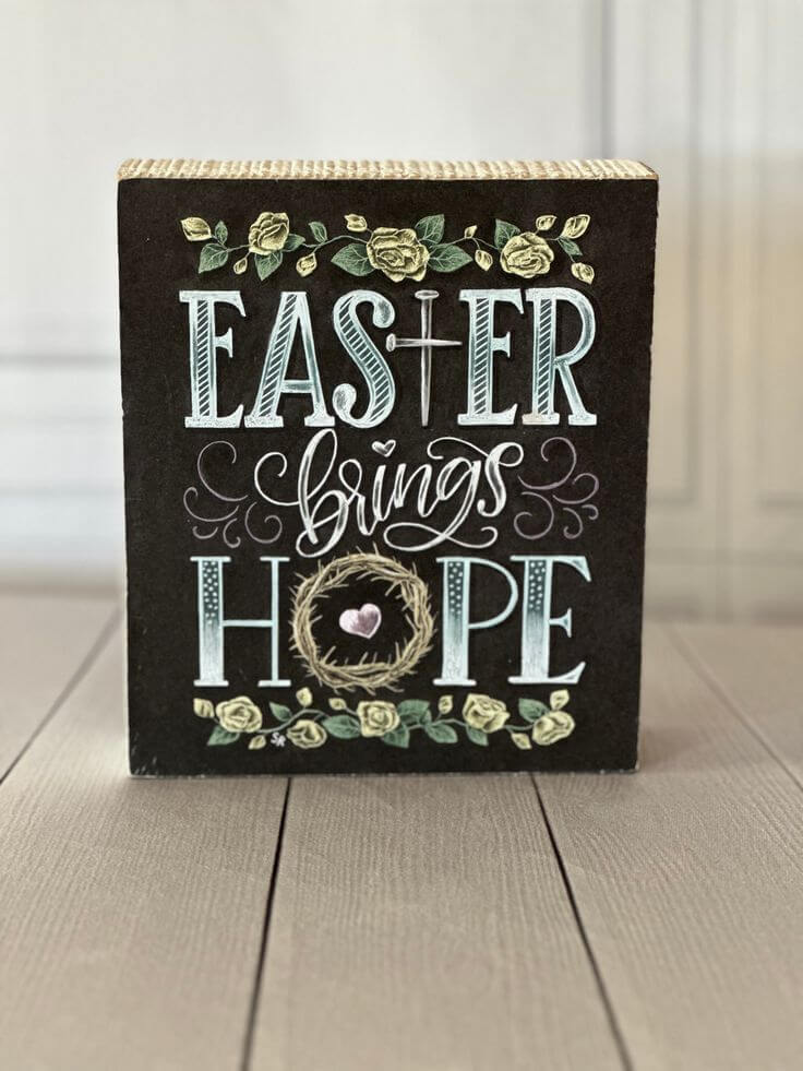 Chalk-board-sign-reading-Easter-Blessings-and-Hope