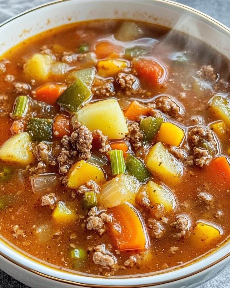 Vegetable-beef-soup-with-potatoes-carrots