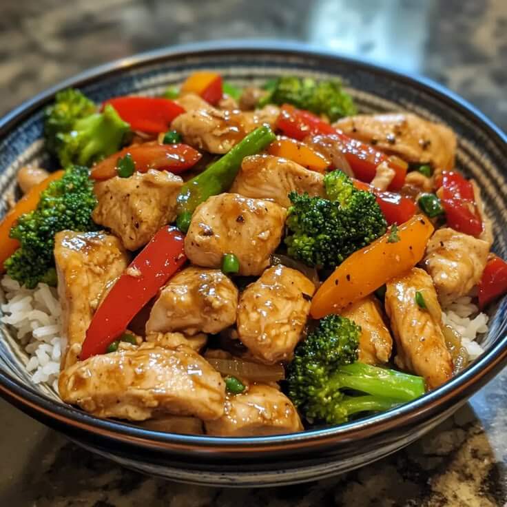 Chicken-and-vegetable-stir-fry-with-broccoli-and-peppers