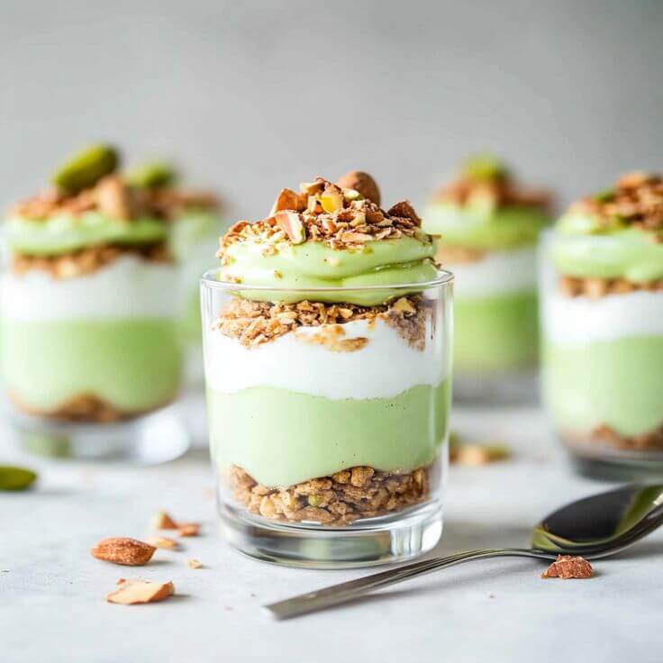 pistachio-parfait