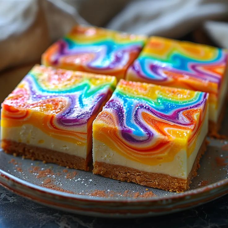 Rainbow-cheese-cake