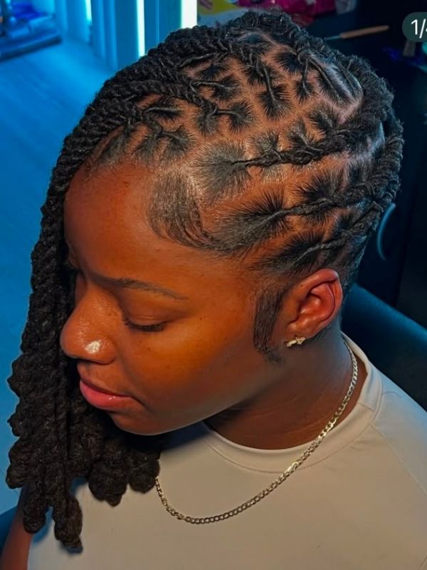 Summer-Loc-Hairstyles-to-Keep-You-Cool