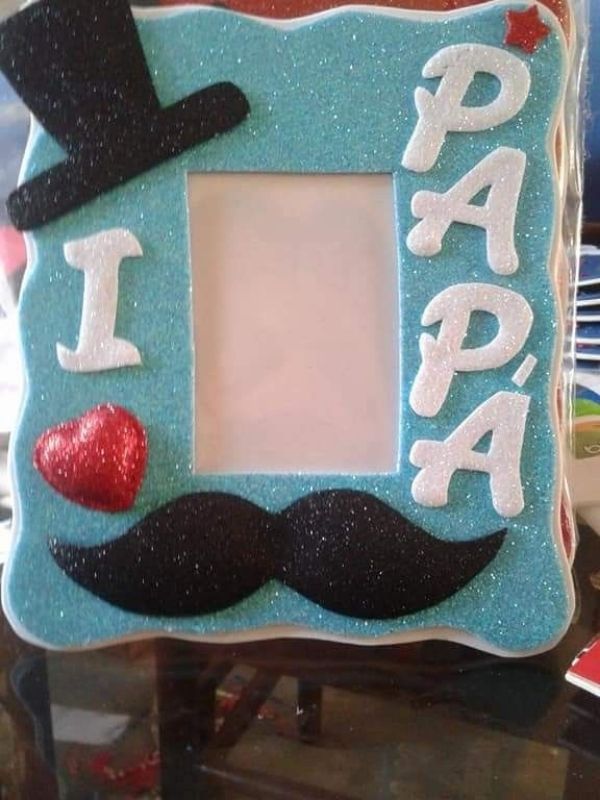 DIY-Father’s-Day-Photo-Frame-Crafts-Kids-Can-Easily-Make