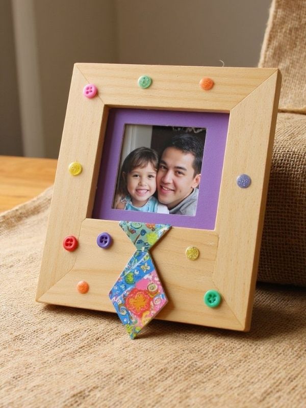 DIY-Father’s-Day-Photo-Frame-Crafts-Kids-Can-Easily-Make