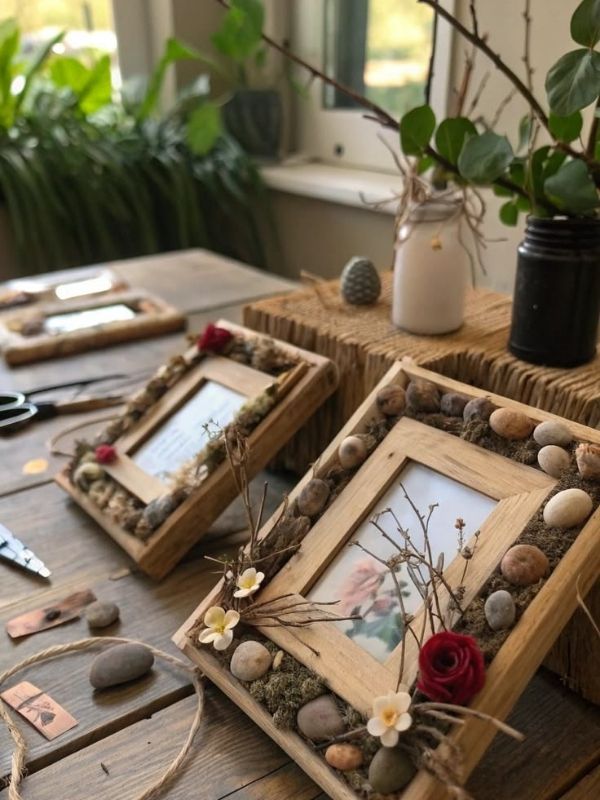 DIY-Rock-Picture-Frame-Craft-for-Father’s-Day
