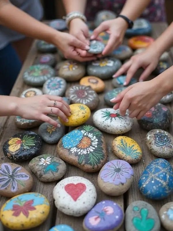 DIY-Rock-Picture-Frame-Craft-for-Father’s-Day