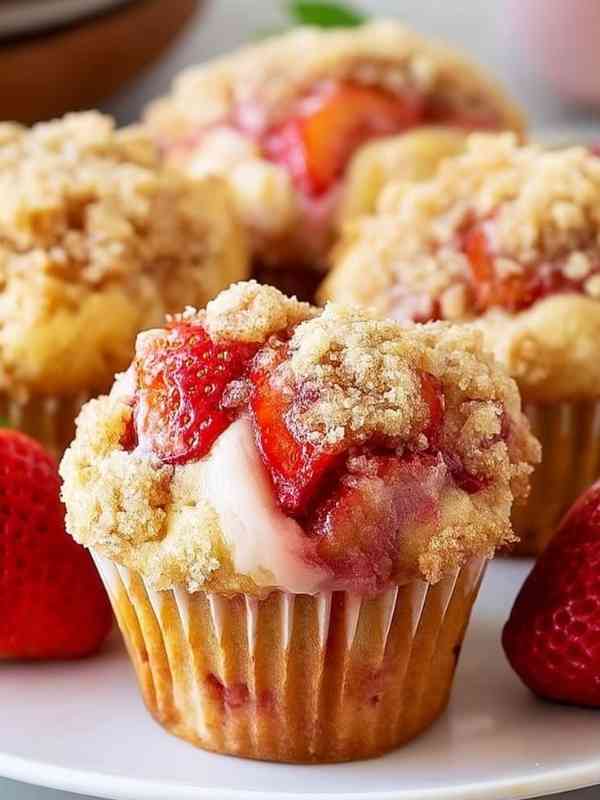 Delicious-Strawberry-Muffin-Recipes
