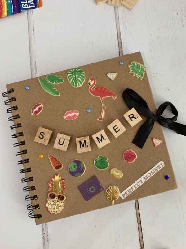 How-to-Make-a-Summer-Scrapbook