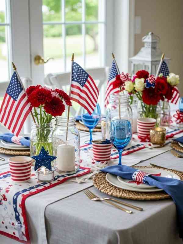Patriotic-Table-Decor-and-Backdrop-Ideas