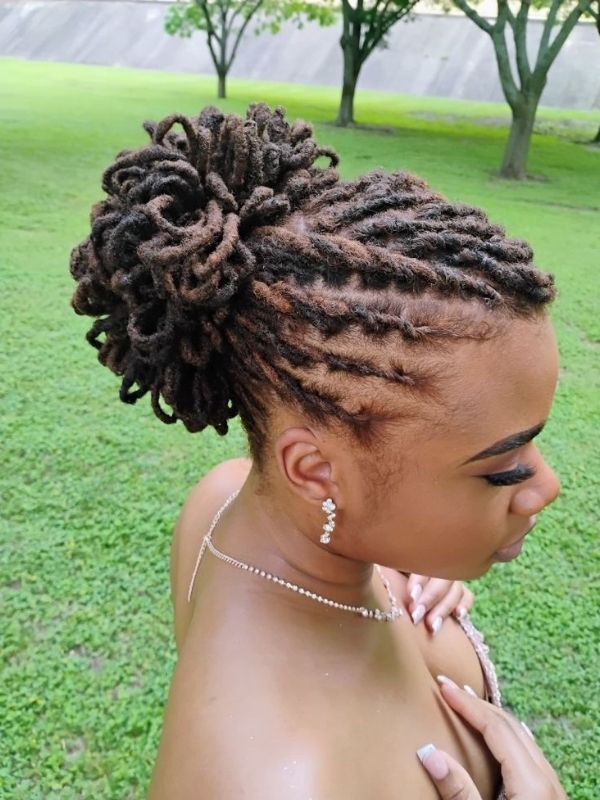 Elegant-Wedding-Guest-Loc-Hairstyles-for-Women