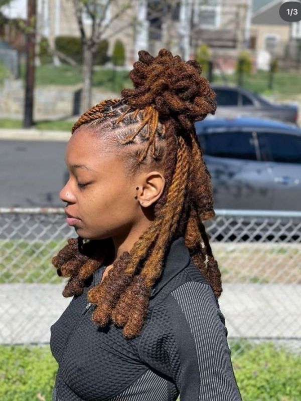 Elegant-Wedding-Guest-Loc-Hairstyles-for-Women