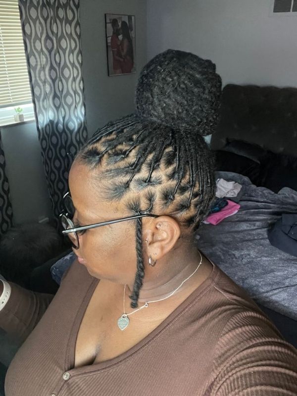 Elegant-Wedding-Guest-Loc-Hairstyles-for-Women