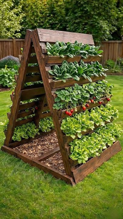 vertical-garden-eco-friendly-outdoor-decor-ideas-pallet-herb-wall