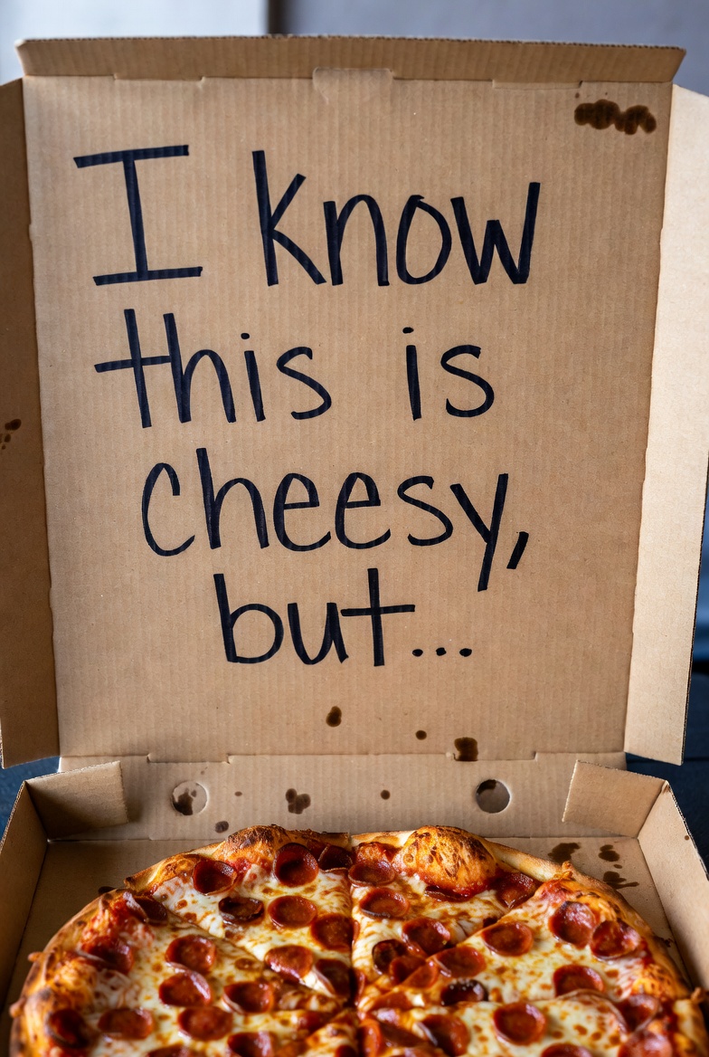 A-handwritten-funny-prom-proposal-pun-written-inside-an-open-pizza-box-lid.