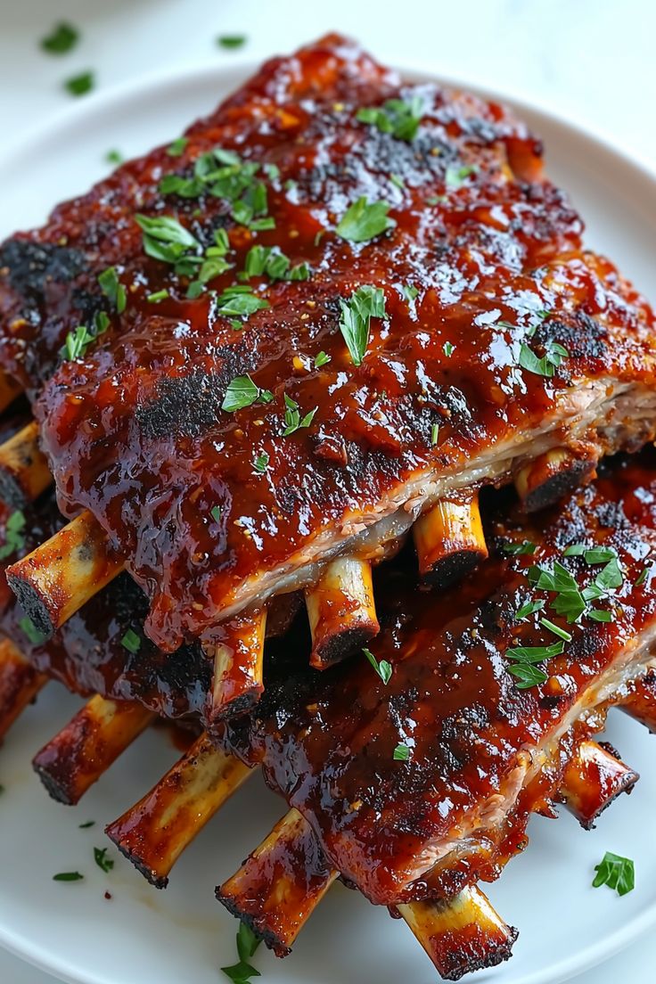 tender-BBQ-ribs-for-4th-of-July-BBQ-potluck-recipes