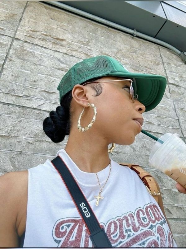 Baseball-Cap Hairstyles-for-Every-Hair-Type
