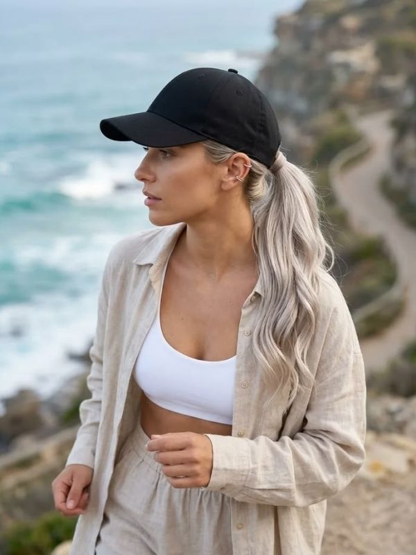 Baseball-Cap Hairstyles-for-Every-Hair-Type