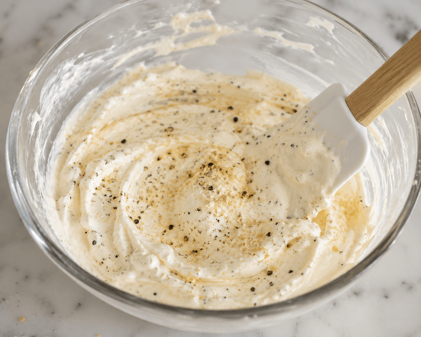 mayonnaise-sour-cream-garlic-powder-salt-and-pepper-mixed-together-in-a-bowl