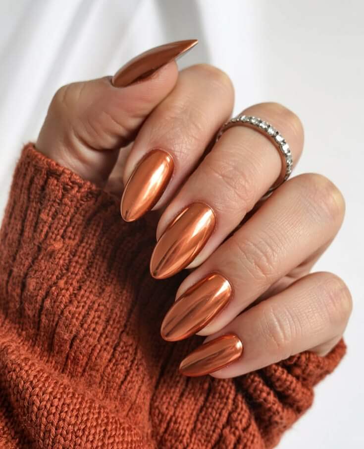 Chrome-copper-nails