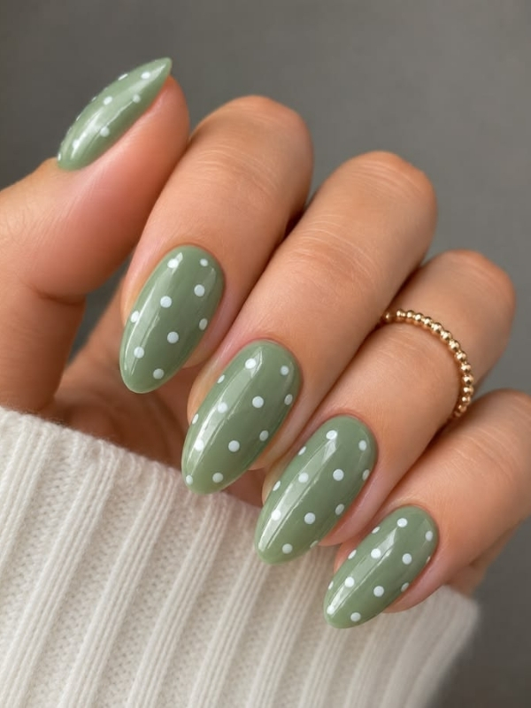 Cute-Polka-Dot-Nail-Designs-for-Short-Nails