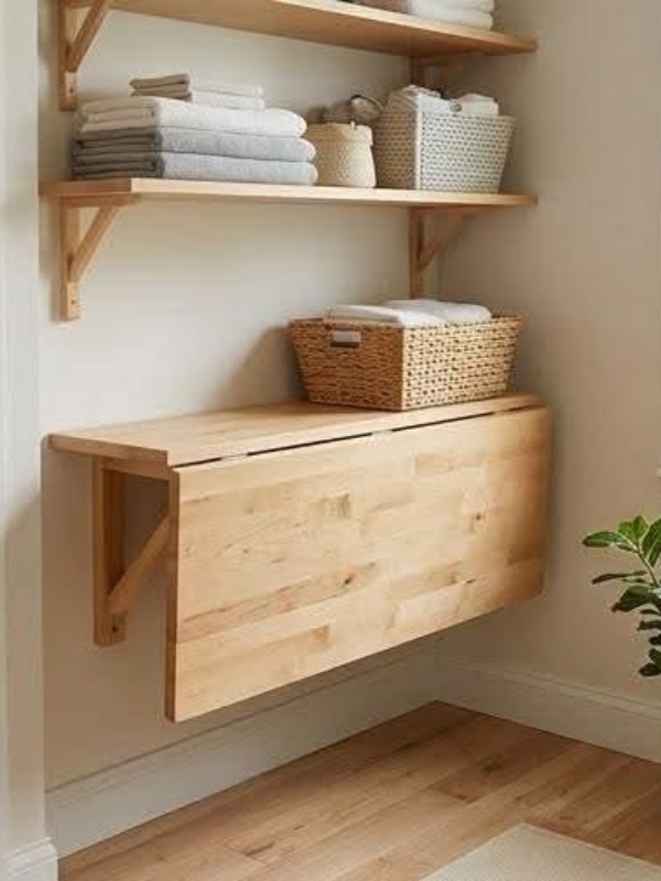 DIY-Laundry-Folding-Table-Ideas-for-Small-Spaces