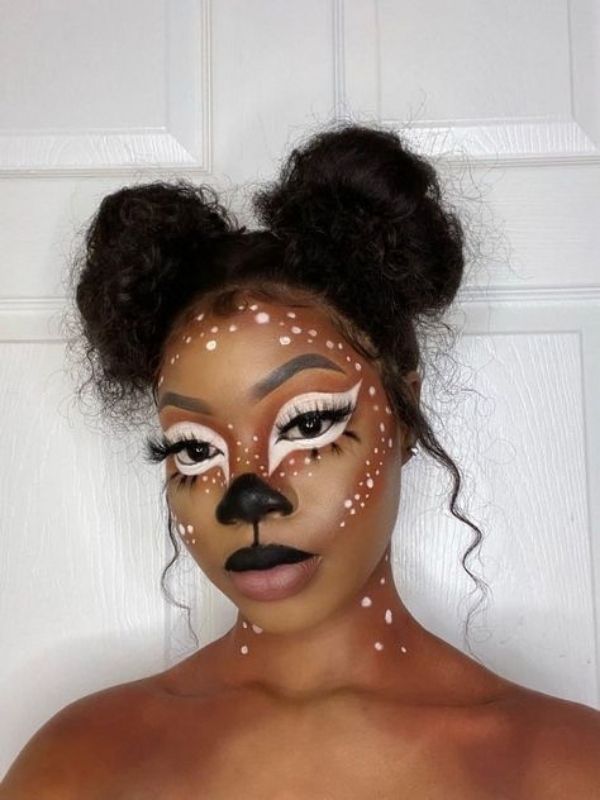 Easy-Deer-Halloween-Makeup-Ideas-for-a-Cute-and-Spooky-Look