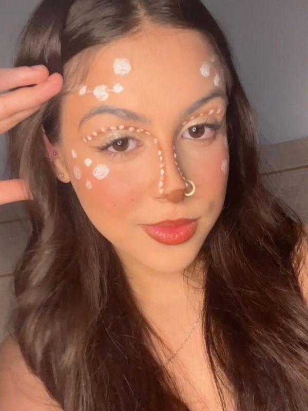 Easy-Deer-Halloween-Makeup-Ideas-for-a-Cute-and-Spooky-Look