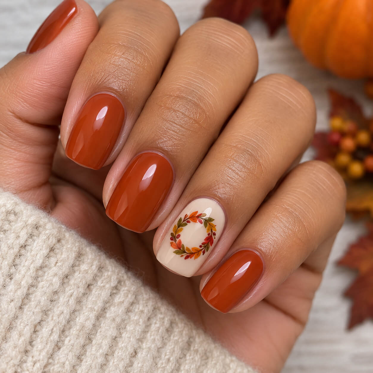 Giving-thanks-leaf-wreath-nails