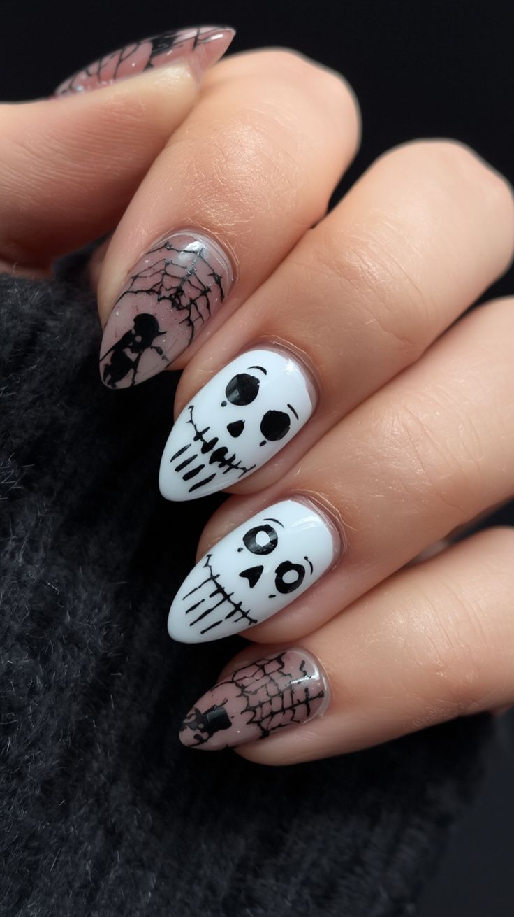 Negative-space-skulls