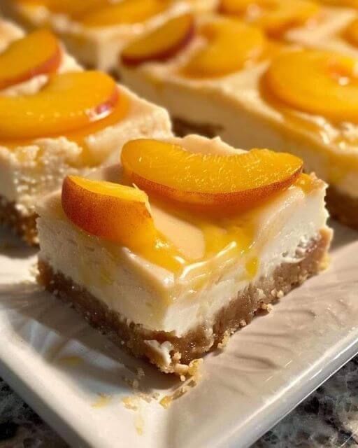 Peach-cheese-cake-bar