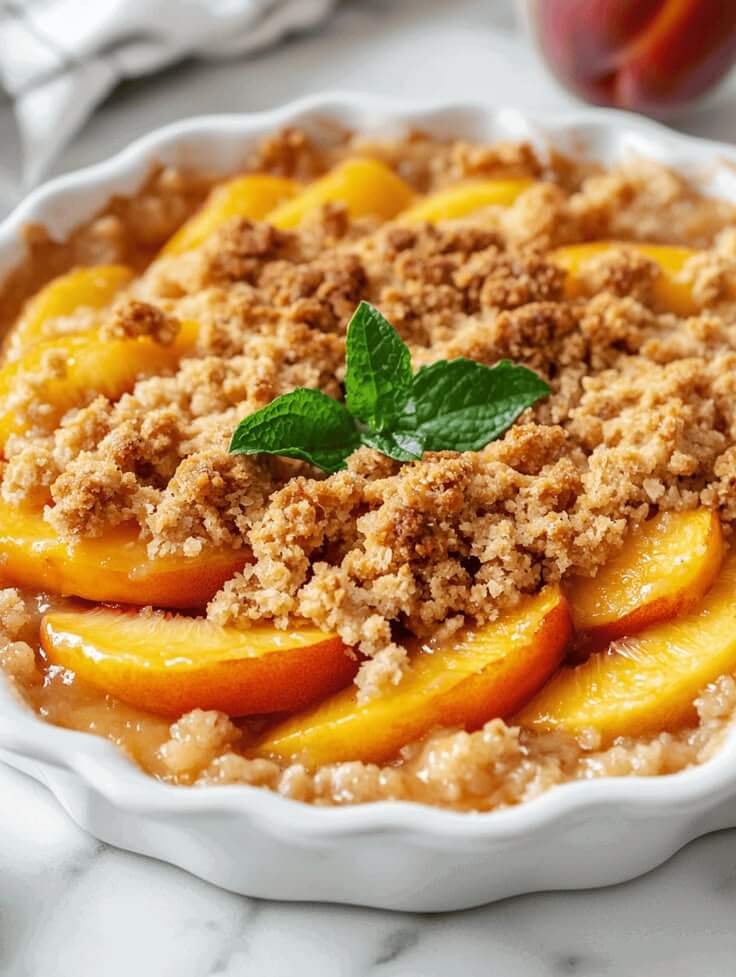 Peach-crisp