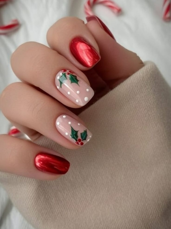 Simple-Christmas-Nail-Ideas-for-Women
