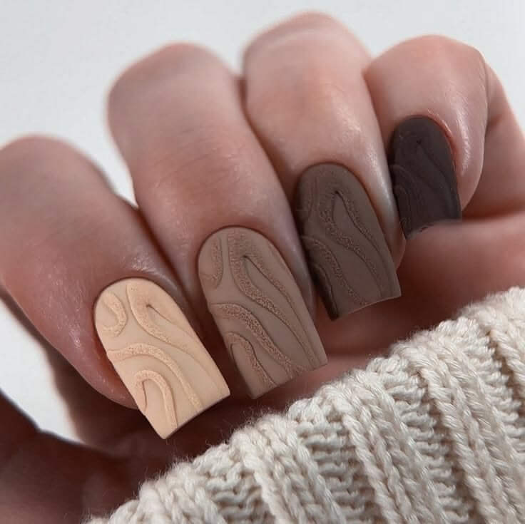 Suede-finish-nails 