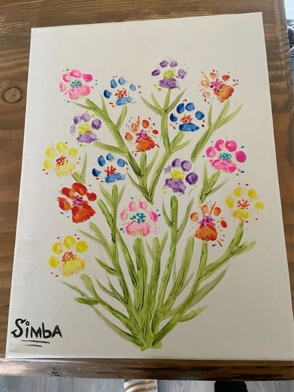 Dog-Paw-Print-Craft-Idea- to-Make-Sweet-Keepsakes-With-Your-Pup