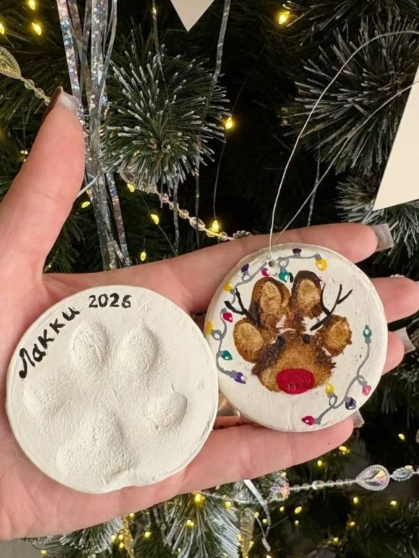 Dog-Paw-Print-Craft-Idea- to-Make-Sweet-Keepsakes-With-Your-Pup