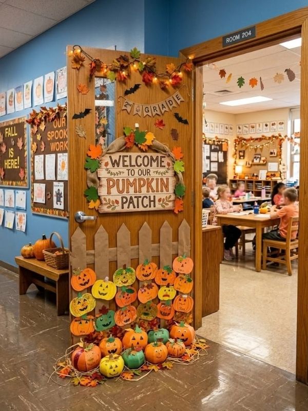 Halloween-Classroom-Decor-Ideas-for-Doors-Walls-and-Windows