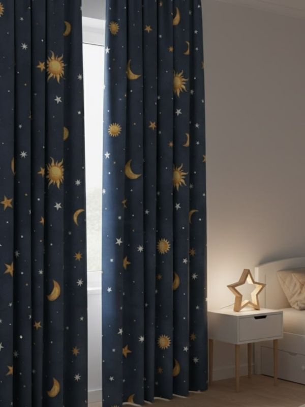 Kids'-Room-Curtain- Ideas-for-a-Cute-and-Cozy-Bedroom